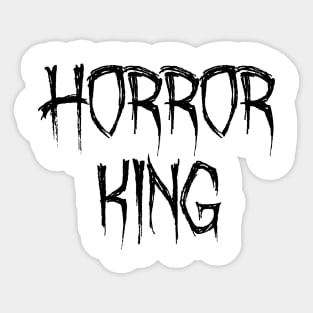 Horror King Sticker